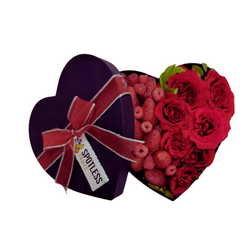 Fresh Fruits Box - Heart Hamper